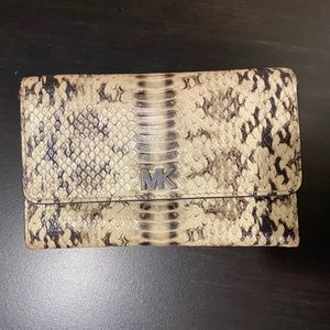 Michael Kors Snakeskin Wallet
